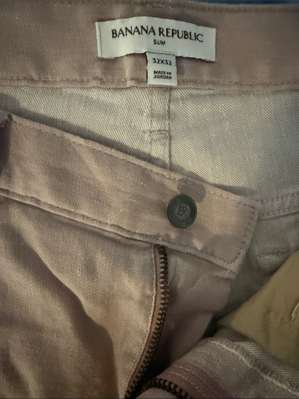 Banana Republic Slim Men’s Chinos in Light Taupe